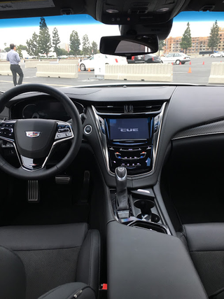 CTS-V interior